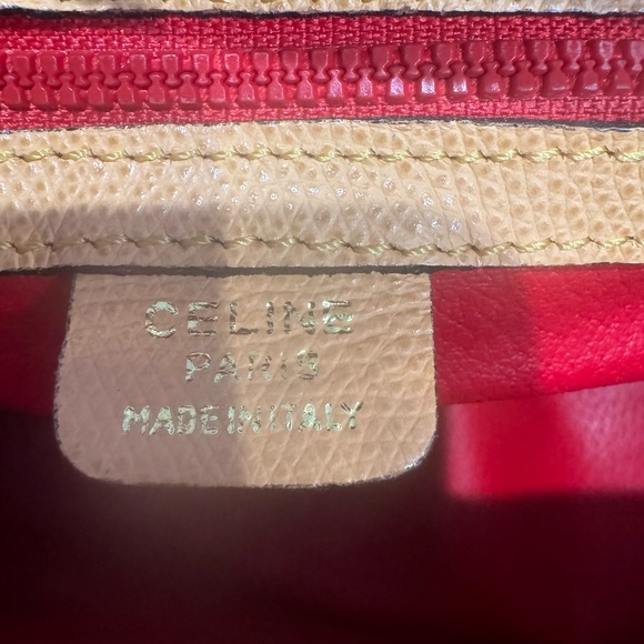 Celine Vintage Boston Leather Handbag.. - Picture 9 of 9